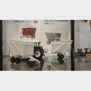 Byggest TIM HBT 6 hjtipvogn (enkelt aksel og bagklap) 1/32 MDK-Farmmodels