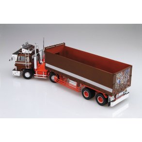 Plastbyggest lastbil med trailer 1/32 