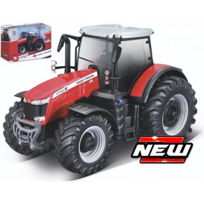 Massey Ferguson 8740S legetjstraktor 10cm (ca 1/50) Bburago