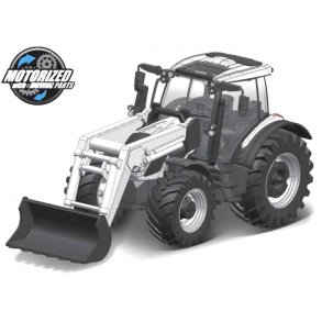 Valtra N174 legetjstraktor med frontlsser 10cm (ca 1/50) Bburago