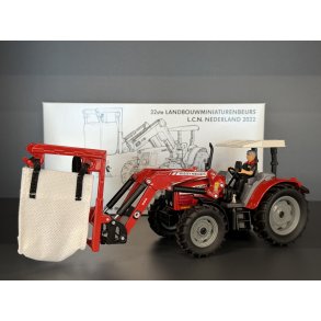 Massey Ferguson 5445 med MF958 frontl�sser LCN 2022 Limited Edition traktor 1/32 Siku