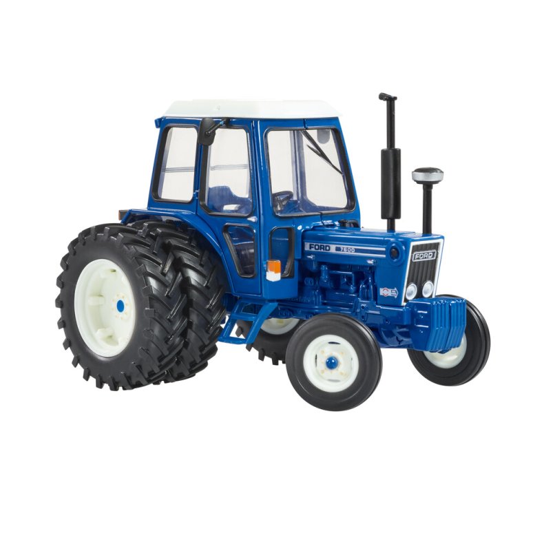 Ford 7600 med tvillinghjul traktor 1/32 Britains