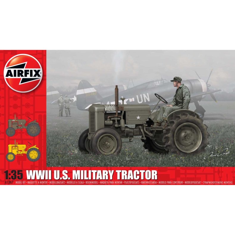 Byggesæt WWII U.S. Military Case traktor 1:35