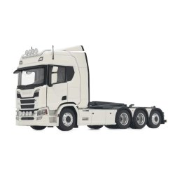 Scania R500 med Meiller kroghejs hvid lastbil 1/32 Marge Models