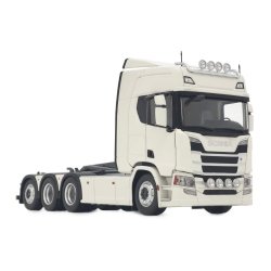 Scania R500 med Meiller kroghejs hvid lastbil 1/32 Marge Models