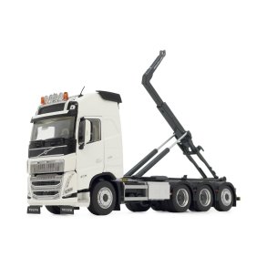 Volvo FH5 lastbil Meiller kroghejs hvid 1/32 Marge Models 
