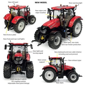 Case IH Maxxum 145 CVX traktor 1/32 UH Universal Hobbies