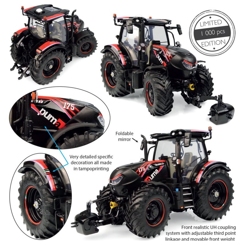  CASE IH PUMA 175 CVXDRIVE MOTO GP limited edition traktor 1/32 UH Universal Hobbies 