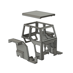 Byggest skandinavisk hus til Replicagri IH 24 serie 1/32 MDK-Farmmodels