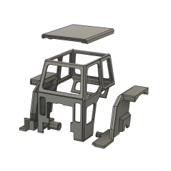 Byggest skandinavisk hus til Replicagri IH 24 serie 1/32 MDK-Farmmodels