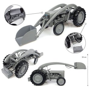 Ferguson TEA20 med bananl�sser 1/16 UH Universal Hobbies med skadet emballage