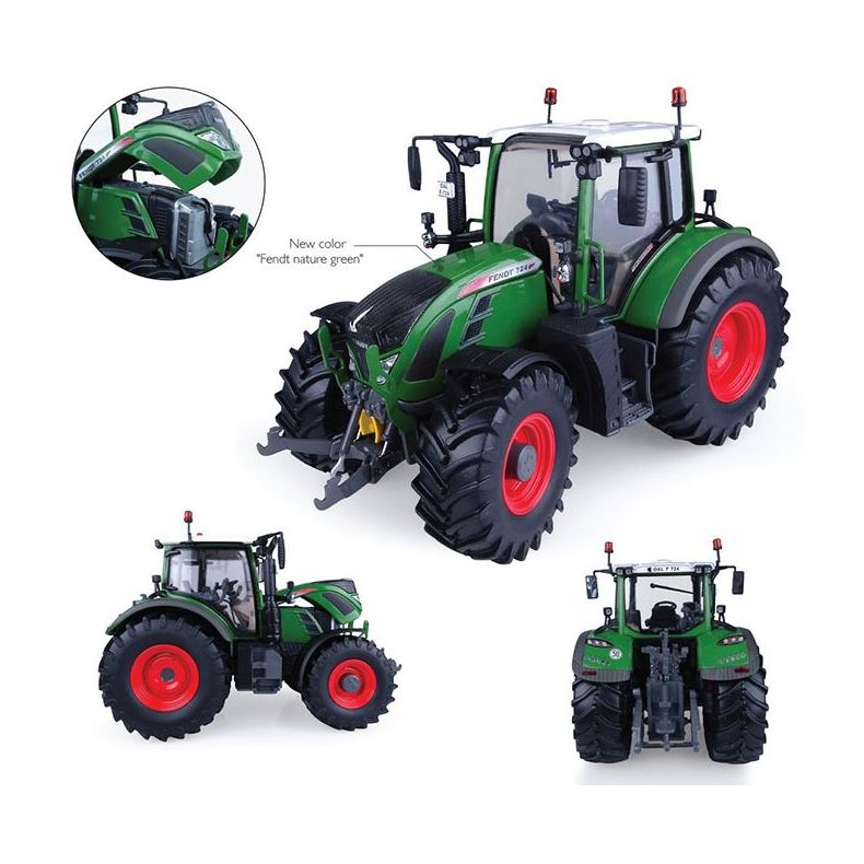 Fendt 724 Vario - Nature Green traktor 1/32 UH Universal Hobbies