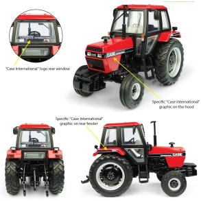 Case IH 1494 2wd traktor 1/32 UH Universal Hobbies