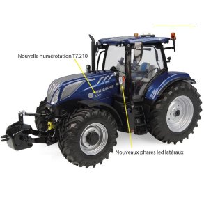 New Holland T7.210 Blue Power Auto Command traktor 1/32 UH Universal Hobbies
