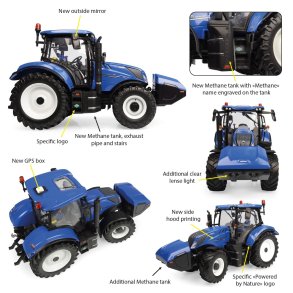New Holland T6.180 Methane traktor 1/32 UH Universal Hobbies