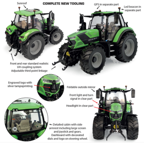 Deutz-Fahr 6150.4 RV Shift (2024) traktor 1/32 UH Universal Hobbies 