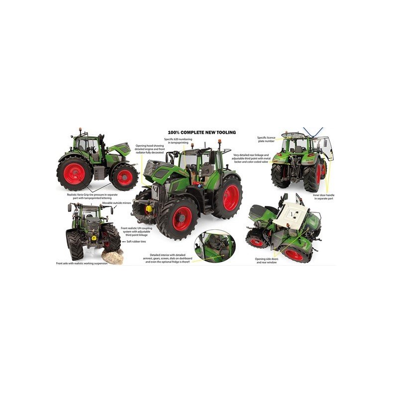 Fendt 620 Vario traktor 1/32 UH Universal Hobbies