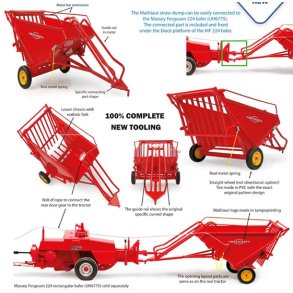 Mathiaut halmvogn MDT 72 1/32 UH Universal Hobbies