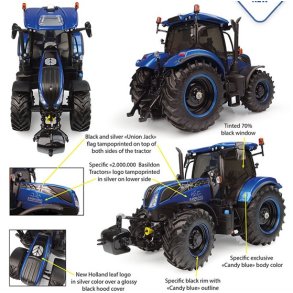 New Holland T7.225 2 Million Basildon Tractors Produced traktor 1/32 UH Universal Hobbies