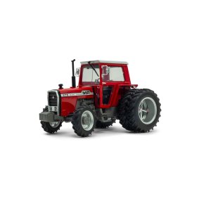 Massey Ferguson 575 4wd rdt hus Molcon tvillinghjul Limited Edition 1/32 UH Universal Hobbies