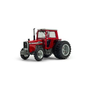 Massey Ferguson 590 4wd rdt hus Molcon tvillinghjul Limited Edition 1/32 UH Universal Hobbies