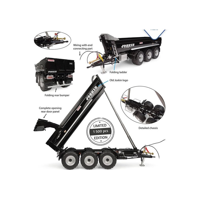 Joskin Trans-KTP 27/65 Black version Limited Edition 1500 stk 1/32 UH Universal Hobbies