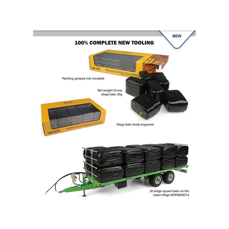 Wrapballer 20 stk s�rt 1/32 UH Universal Hobbies