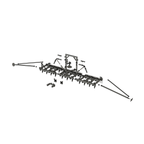 Byggest Ammoniaknedflder 6m 21 tands 1/32 MDK-Farmmodels