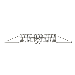 Byggest Ammoniaknedflder 7,5m 25 tands 1/32 MDK-Farmmodels