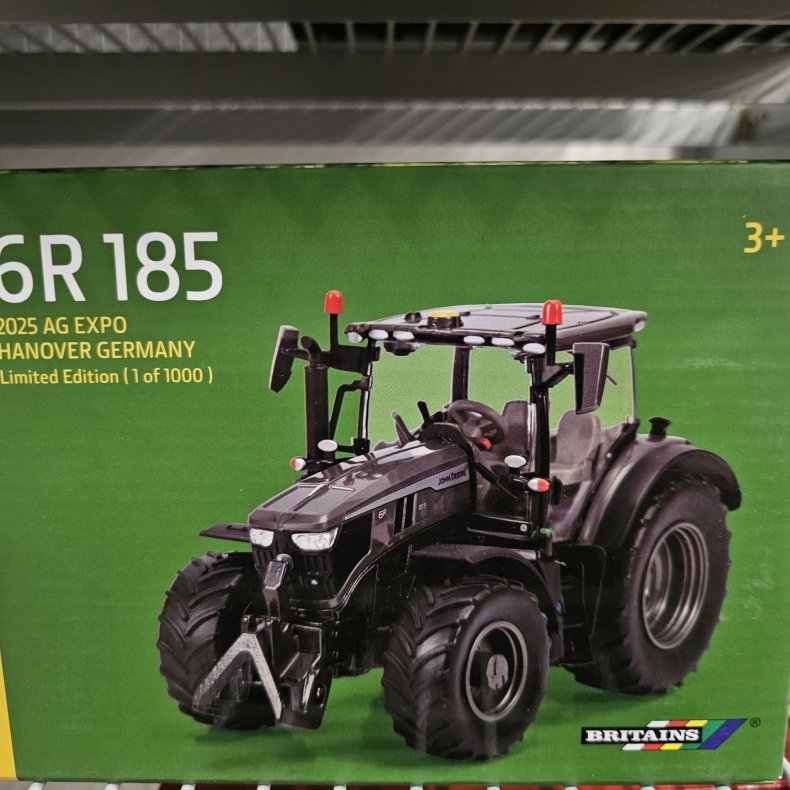 John Deere 6R 185 Agritechinica Limited Edition traktor 1/32 Britains