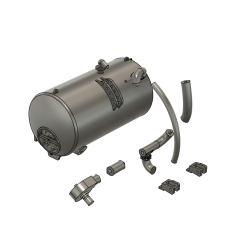 Byggest fronttank 3 m3 til gylle 1/32 MDK-Farmmodels