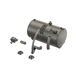 Byggest fronttank 3 m3 til gylle 1/32 MDK-Farmmodels