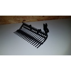 Stengreb 3D print med adapter til frontlift