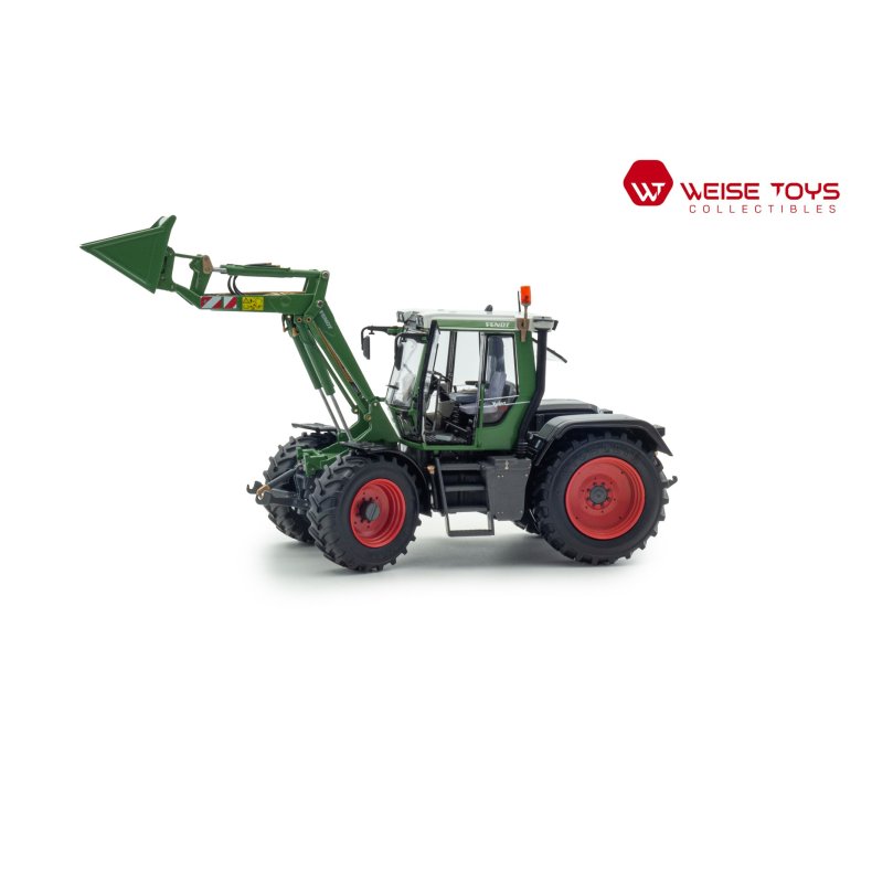 Fendt Xylon 524 med frontlsser traktor 1/32 Weise Toys