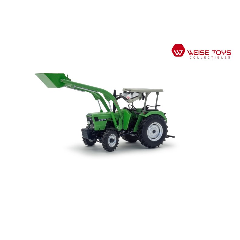Deutz D5207 A 4wd med frontlsser Limited Edition 300 traktor 1/32 Weise Toys