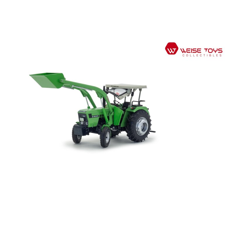 Deutz D4007 4wd med frontlsser Limited Edition 500 traktor Weise Toys